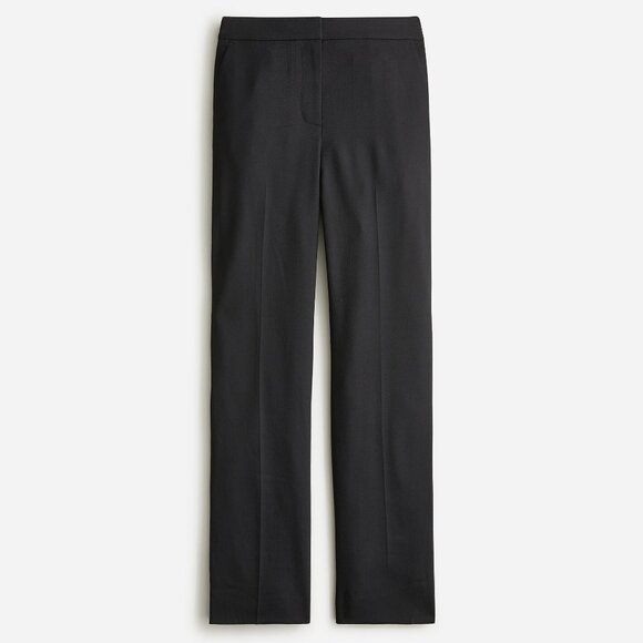 NWT J. Crew Women Size 00 00x26 Willa Italian City Wool Blend Cropped Flare Pant - Picture 1 of 3